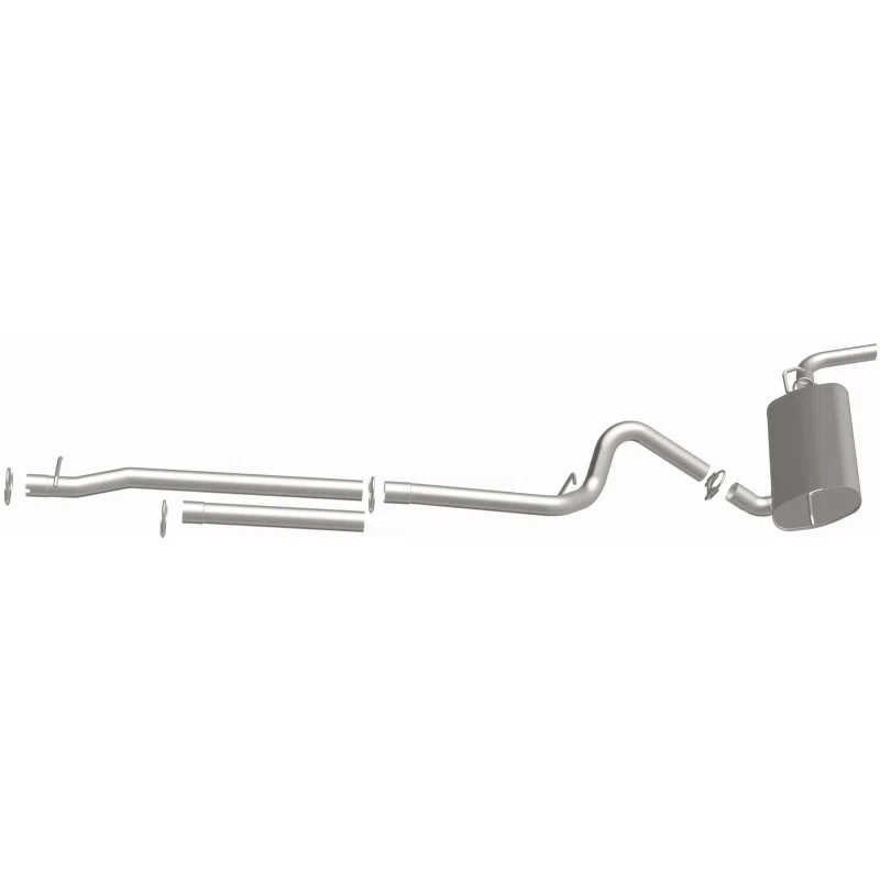 Fits 2007-2011 Jeep Wrangler 3.8L Direct-Fit Replacement Exhaust System 106-0045